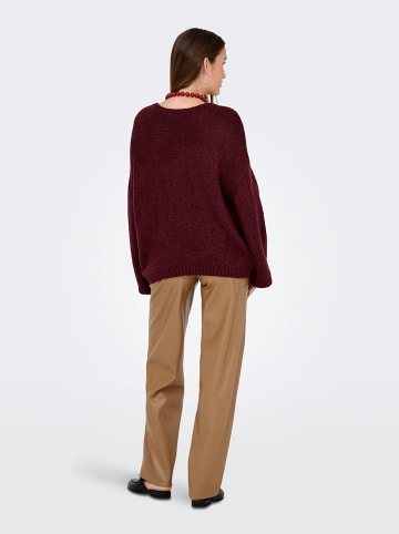 Trui "Dydinea" bordeaux