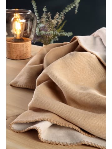 Wohndecke in Beige - (L)200 x (B)150 cm