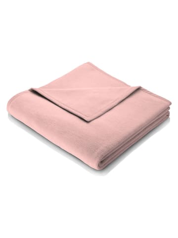 Wohndecke in Rosa - (L)240 x (B)220 cm