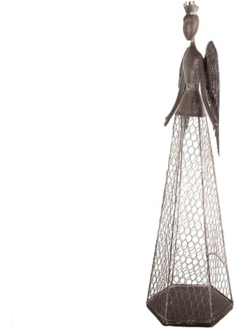Dekofigur "Engel" in Braun - (H)75 cm