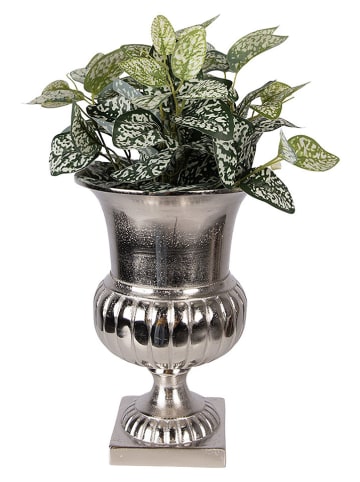 Vase in Silber - (H)29 x Ø 20 cm