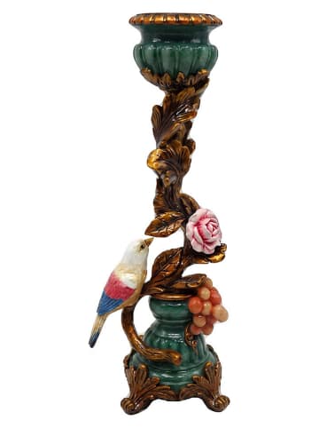 Kerzenhalter in Bunt - (B)12 x (H)29 x (T)9 cm