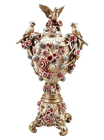 Dekobehälter goudkleurig - (B)20 x (H)35 x (D)14 cm