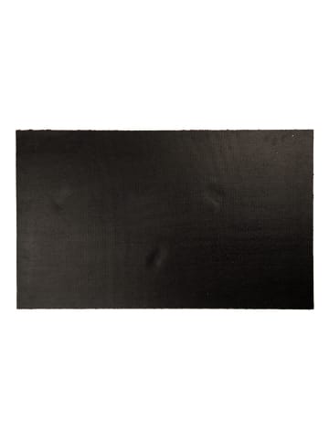 Kokosdeurmat kaki/rood/wit - (L)75 x (B)45 cm