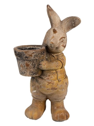 Bloempot lichtbruin - (B)23 x (H)41 x (D)18 cm