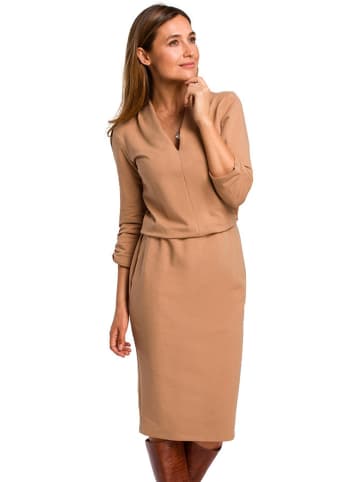 Kleid in Cappuccino