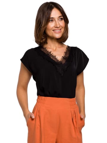 Bluse in Schwarz