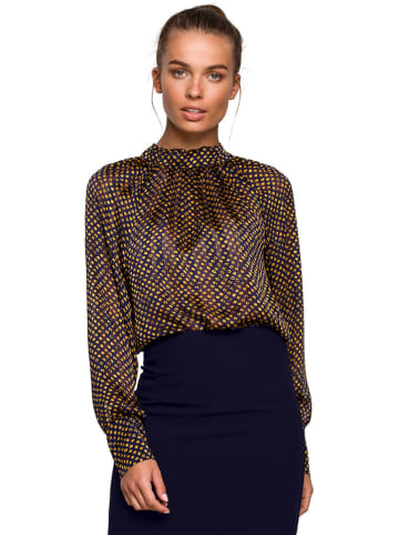 Bluse in Bunt