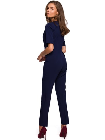 Jumpsuit donkerblauw
