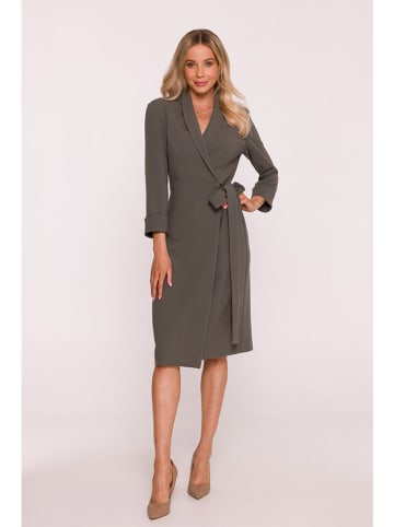 Sukienka w kolorze khaki