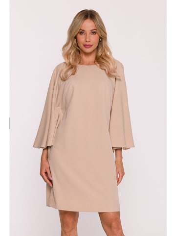 Kleid in Beige