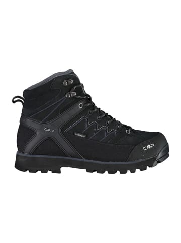 Leder-Trekkingschuhe "Moon" in Schwarz