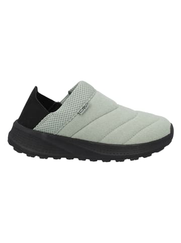 Slippersy "Synensys" w kolorze zielonym