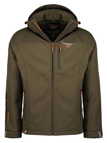 Kurtka softshellowa "Tabooeak" w kolorze khaki