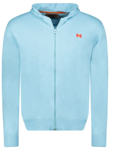 Cardigan "Felinoodeak" in Hellblau