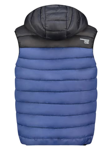 Steppweste in Blau