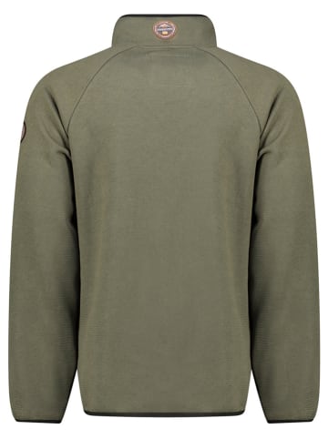 Kurtka polarowa "Thizyeak" w kolorze khaki
