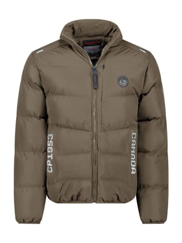 Kurtka pikowana "Bincenteak" w kolorze khaki