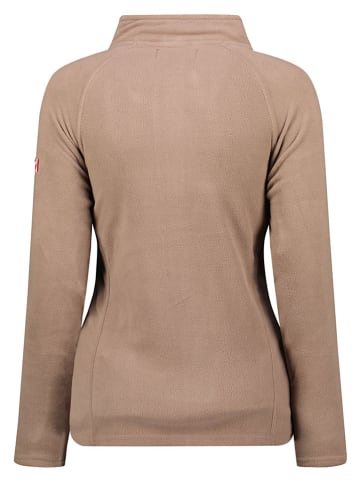 Fleecejacke "Tugeak" in Taupe