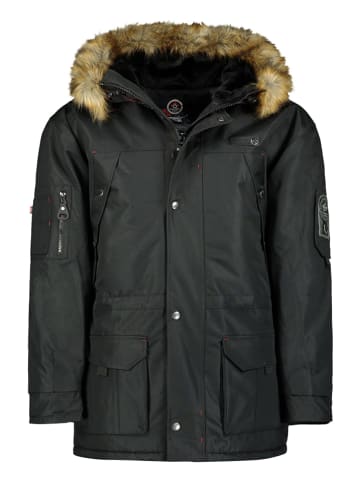Parka w kolorze czarnym