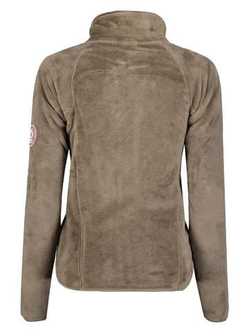 Fleecejacke "Udilas" in Hellbraun