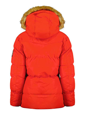 Parka w kolorze czerwonym