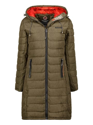 Steppmantel "Aromeak" in Khaki