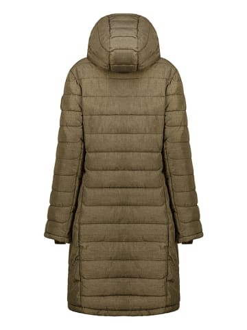 Steppmantel "Aromeak" in Khaki