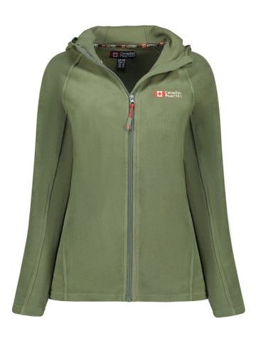 Kurtka polarowa "Tugoodeak" w kolorze khaki