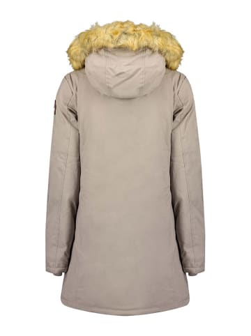 Parka "Dinastipeak" w kolorze szarobrązowym