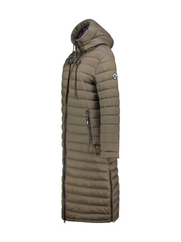 Steppmantel "Azuleak" in Khaki
