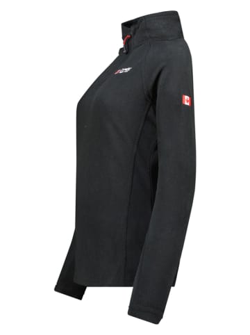 Bluza polarowa "Tugeak" w kolorze czarnym
