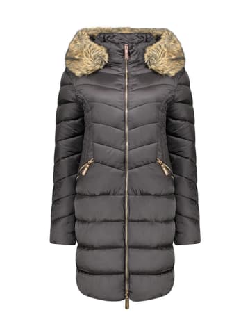 Wintermantel "Bololitaeak" in Schwarz