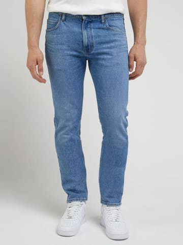 Dżinsy - Slim fit - w kolorze niebieskim