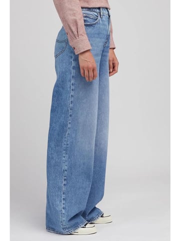 Spijkerbroek - wide Leg - blauw