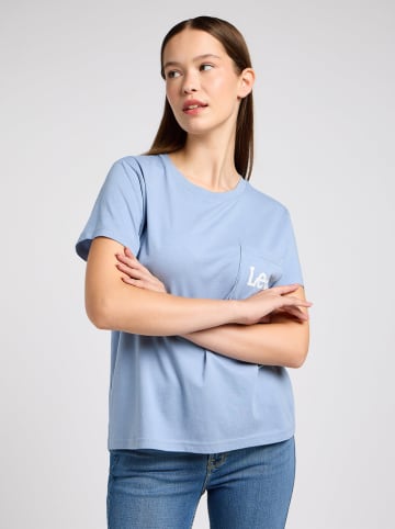 Shirt lichtblauw
