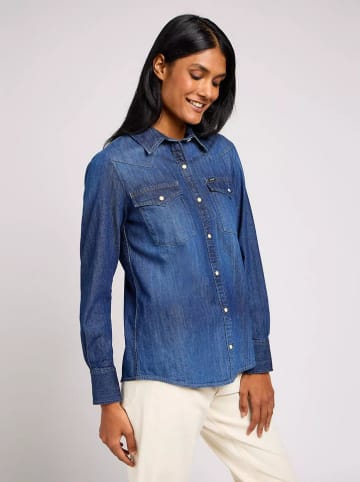 Spijkerblouse blauw
