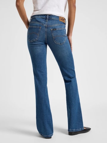 Dżinsy "Jessica" - Bootcut - w kolorze niebieskim