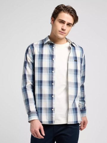 Blouse - regular fit - blauw