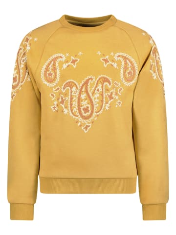 Sweatshirt "Like Flo Flo" geel