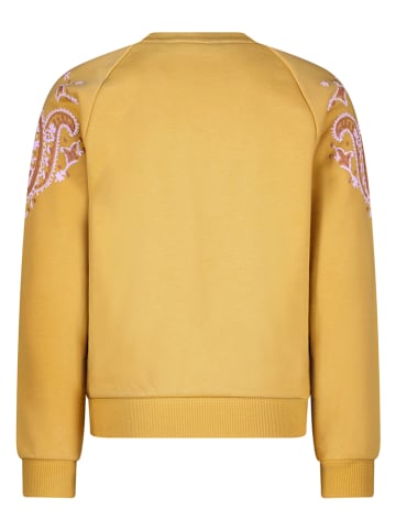 Sweatshirt "Like Flo Flo" geel