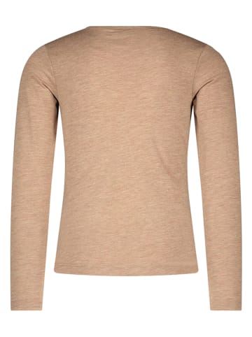 Longsleeve "Like Flo Flo" lichtbruin