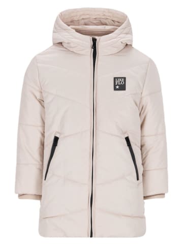 Winterjacke in Creme