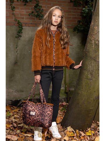 Wendeübergangsjacke in Rosa/ Hellbraun
