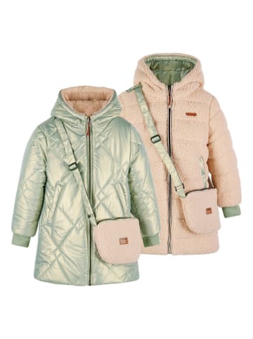 Parka "Betty" in Beige/ Grün