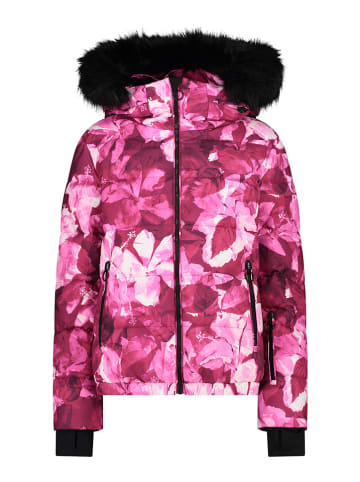 Ski-/snowboardjas roze/lichtroze