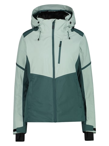 Ski-/snowboardjas mintgroen/groen