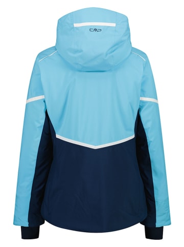 Ski-/ Snowboardjacke in Hellblau/ Dunkelblau