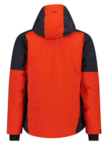Ski-/ Snowboardjacke in Rot/ Schwarz