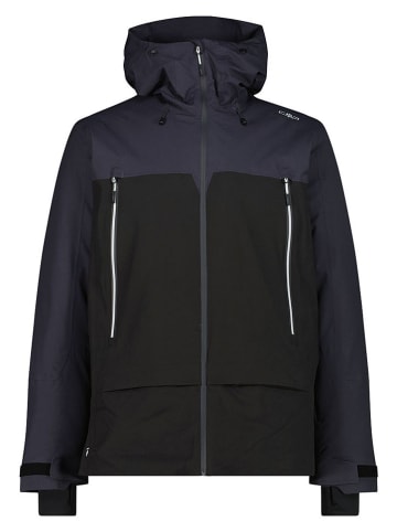Ski-/ Snowboardjacke in Anthrazit/ Schwarz